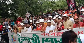 চারুকলা থেকে বৈশাখী শোভাযাত্রা শুরু