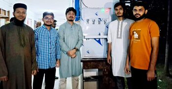 ঢাবিতে শিবিরের উদ্যোগে ঠান্ডা পানির মেশিন স্থাপন