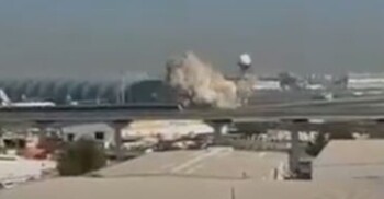 বিস্ফোরণের পর সাময়িকভাবে বন্ধ থাকে দুবাই বিমানবন্দর