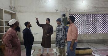 ডাকসুর উদ্যোগে ঢাবির কেন্দ্রীয় মসজিদ সংস্কার শুরু, বসবে এসি