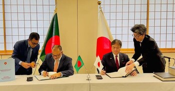 বাংলাদেশ-জাপান অর্থনৈতিক অংশীদারত্ব চুক্তি স্বাক্ষরিত