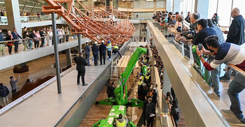 মিশরে ফেরাউন খুফুর প্রাচীন সৌর নৌকার সংরক্ষণ কার্যক্রম শুরু