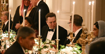 সৌদি যুবরাজের জন্য ট্রাম্পের নৈশভোজে ইলন মাস্ক