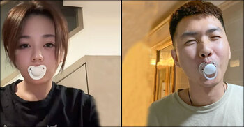 Suck to de-stress! Adult pacifier craze sweeping China