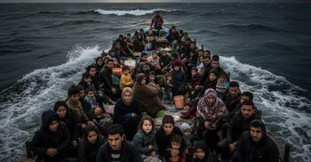 ভূমধ্যসাগরে নৌকায় বিপজ্জনক যাত্রা, বাড়ছে ঝুঁকি