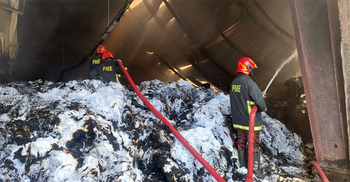 গাজীপুরে বিসমিল্লাহ গ্রুপের কারখানায় আগুন