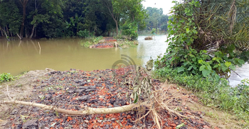 পানি নামার সঙ্গে জেগে উঠছে ক্ষত