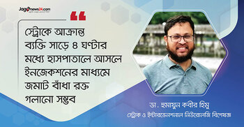 স্ট্রোকের মৃত্যুঝুঁকি কমায় মেকানিক্যাল থ্রোম্বেক্টমি