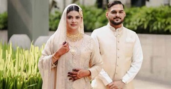 Faria ties the knot again: A sweet post-Asr wedding sprinkled with dates!