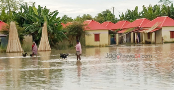 ফরিদপুরে পানিবন্দি আশ্রয়ণ প্রকল্পের ২৫০ পরিবার