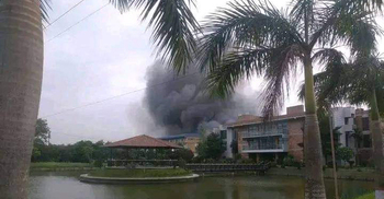 ফরিদপুরের জোবাইদা-করিম জুট মিলে আগুন