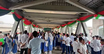 Farmgate footbridge opened to public