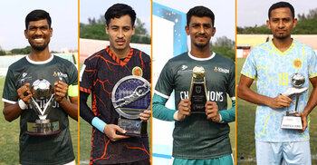 সর্বাধিক গোলদাতার পুরস্কার জিতলেন ৭ জন