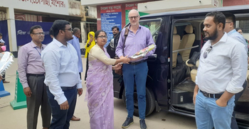 চৌগাছা স্বাস্থ্য কমপ্লেক্স পরিদর্শনে ডব্লিউএইচও‘র প্রতিনিধি দল