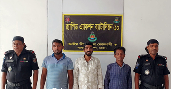 ক্রেডিট কার্ড করার নামে অর্থ আত্মসাৎ, তিন প্রতারক গ্রেফতার