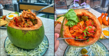 জিভে জল আনবে ডাব-মুরগির রেসিপি