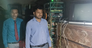 ফেনীতে অবৈধ ক্যাবল অপারেটরকে ৫০ হাজার টাকা জরিমানা