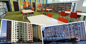 ১৪ তলার এই ভবনে বাস করে পুরো শহরের মানুষ