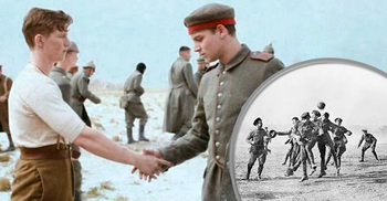 বড়দিনের রাতে থেমে গিয়েছিল যুদ্ধ