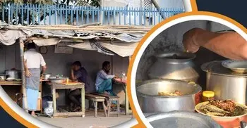 ফুটপাতে ভাতের হোটেল: ঢাকার শ্রমজীবীদের ৩ বেলা আহারের ভরসা