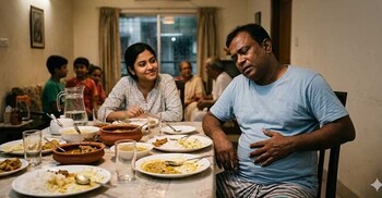 বেশি খেয়ে হাঁসফাঁস লাগছে? জানুন করণীয়