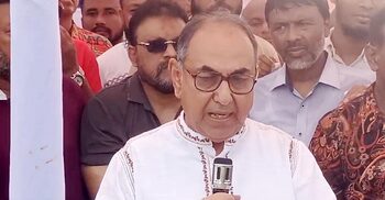 পেটে পাথর বেঁধে হলেও ভারতের আধিপত্যবাদকে মোকাবিলা করবো