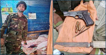 যুবদল নেতার গরুর খামার থেকে ৪ ম্যাগাজিনসহ বিদেশি পিস্তল উদ্ধার