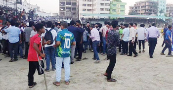 ফেনীতে ফুটবল ম্যাচে দর্শকদের হামলা, খেলোয়াড়সহ আহত ১২