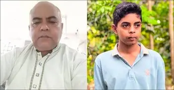 বোনের বাড়ি থেকে ফিরছিলেন নুর আলম, পথে বাসচাপায় ছেলেসহ নিহত