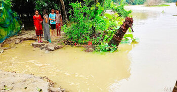 Feni flood situation getting better after pause in rainfall