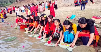 Biju and Bishu festivals begin in Bandarban