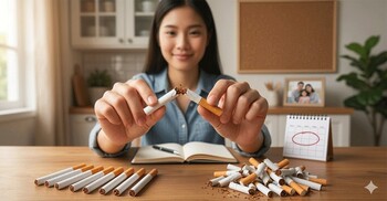 ধূমপান ছাড়লেই ত্বক ও চুলের যে পরিবর্তন ঘটে