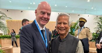 FIFA boss Infantino to visit Dhaka in Jan