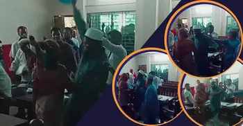 আদালতের এজলাসে দুই আইনজীবীর হাতাহাতি জুতা নিক্ষেপ, ভিডিও ভাইরাল