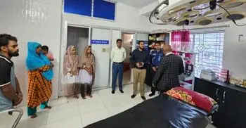 চুয়াডাঙ্গায় লাইফ কেয়ার হাসপাতালে অভিযান, জরিমানা