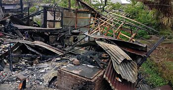 বাগেরহাটে আগুনে ৯ দোকান পুড়ে ছাই, অর্ধকোটি টাকার ক্ষতি