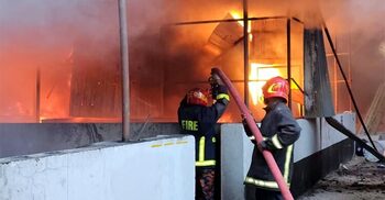 Worker dies in Sripur factory fire