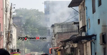 Mirpur factory fire not fully extinguished, smoke still rises