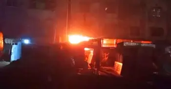 নারায়ণগঞ্জে গ্যাসের লিকেজ থেকে সোয়েটার কারখানায় আগুন