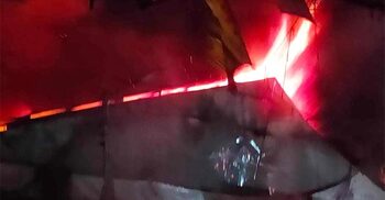 Massive fire breaks out at Mohammadpur Krishi Market