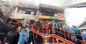 Fire at New Super Market under control
