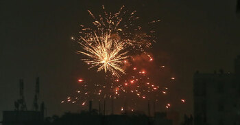 Dhaka rings in New Year with fireworks in defiance of police ban