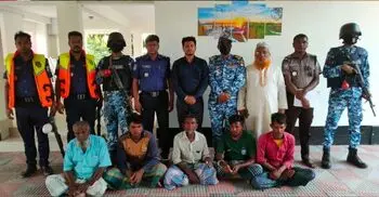 চাঁদপুরে জাটকা ধরার দায়ে ৫ জেলের কারাদণ্ড