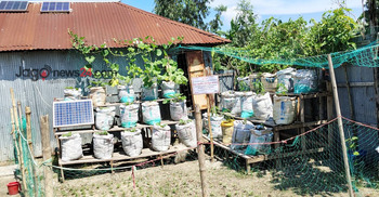 বন্যা থেকে বাঁচিয়ে চরাঞ্চলের কৃষকদের অভিনব সবজি চাষ