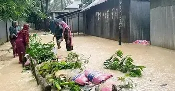 দেশের ৪ জেলায় বন্যার পূর্বাভাস, এক জেলায় পরিস্থিতির অবনতির শঙ্কা