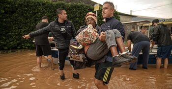 Floods in southern Brazil kill 57, force 70,000 from homes