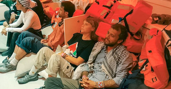 গাজামুখী ফ্লোটিলা থেকে আটকদের কঠোর কারাগারে রাখতে পারে ইসরায়েল