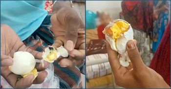 হাসপাতালে রোগীদের খাবারে পচা ডিম, পাউরুটিতে ছত্রাক