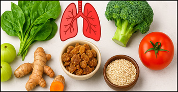শীতের শুরুতেই ফুসফুস সুস্থ রাখবে যে ৭ খাবার