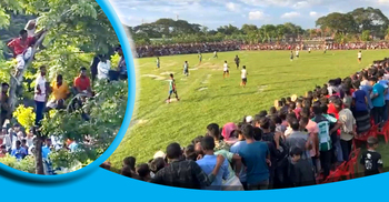 ছাদে-গাছে উঠে ব্যারিস্টার সুমনের খেলা দেখলেন দর্শক